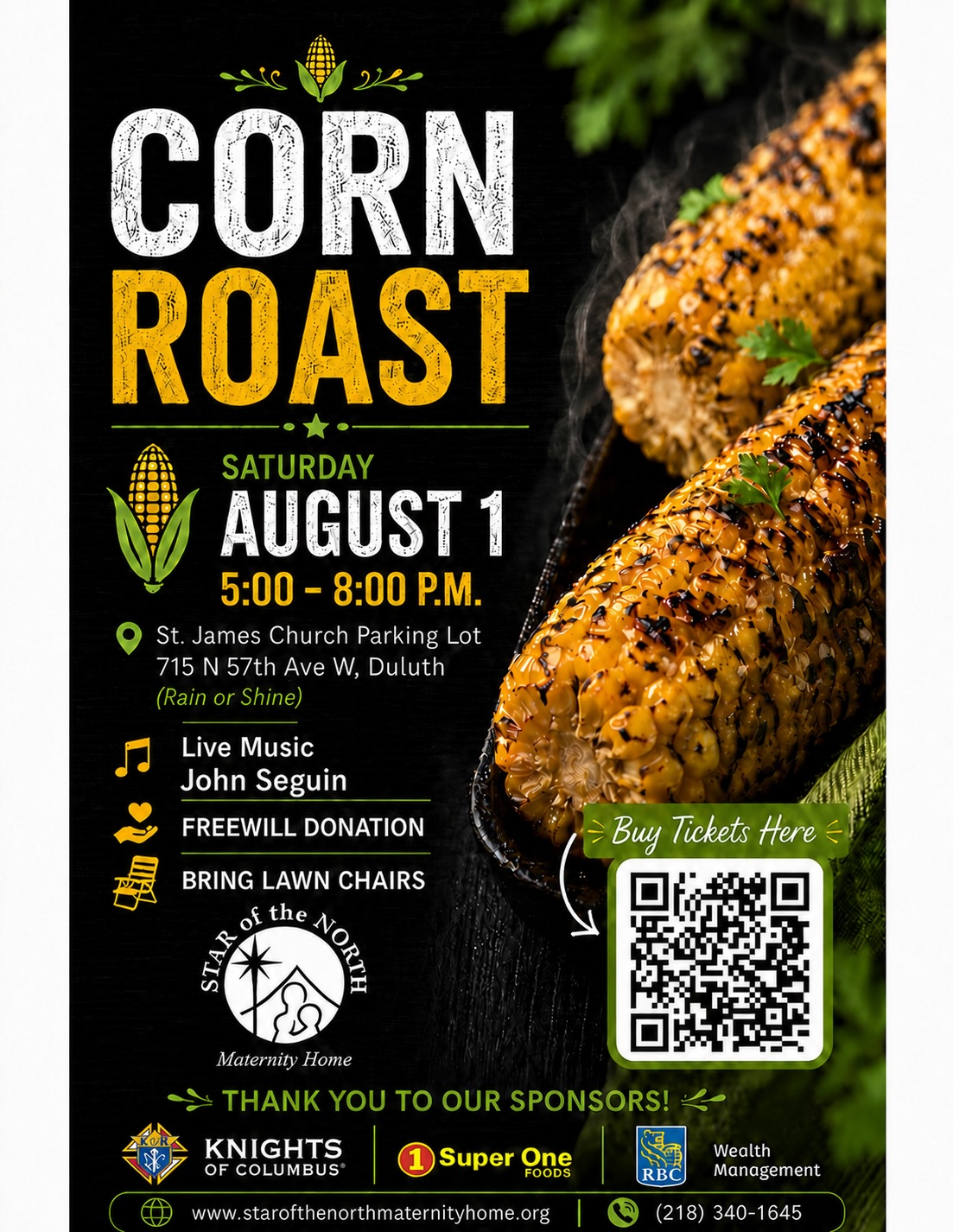 2026 Updated Corn Roast Flyer